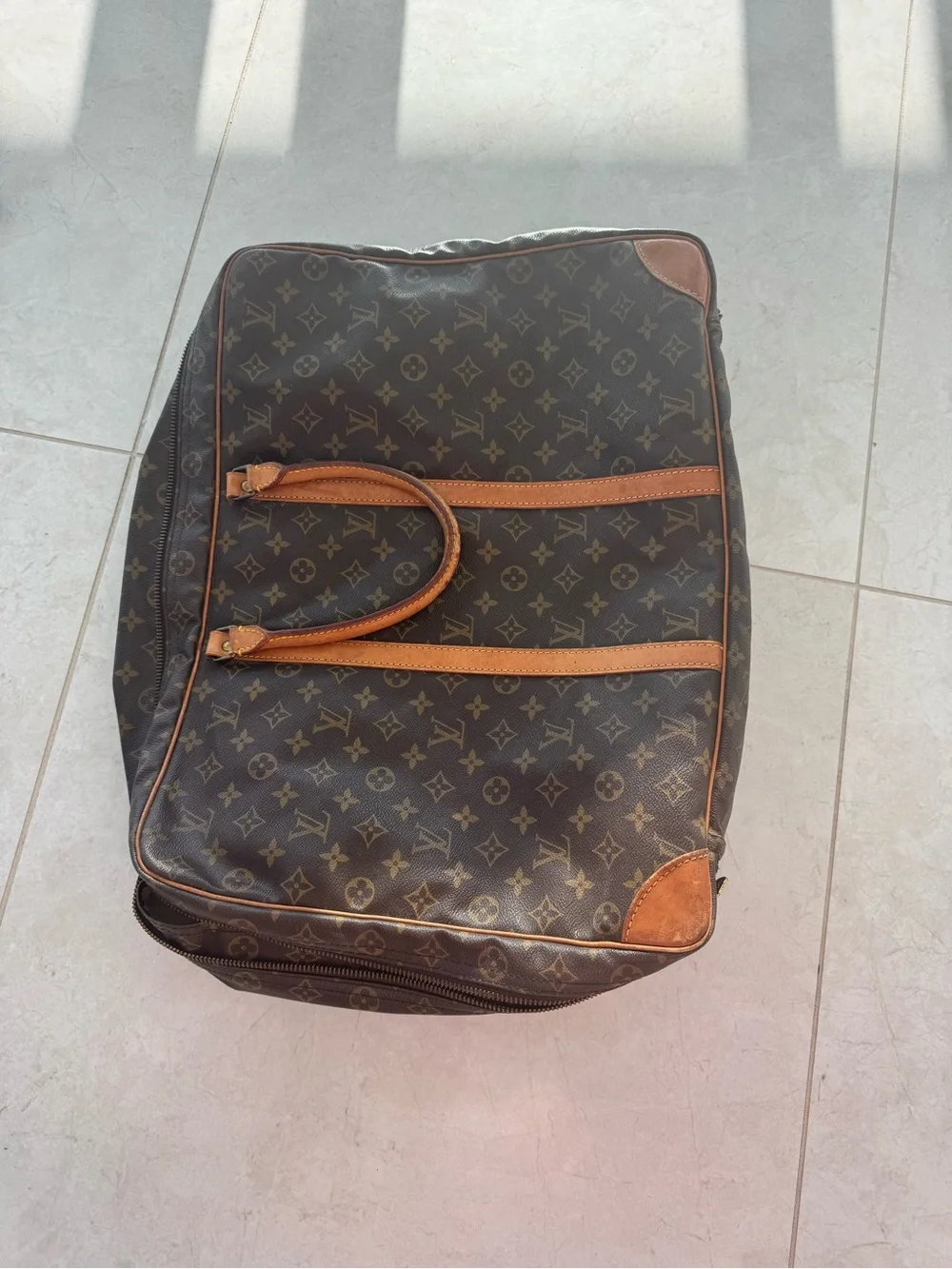 Louis Vuitton Monogram Sirius 50 Canvas Travel Bag
